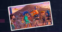 Pantalla de carga «Block Party»